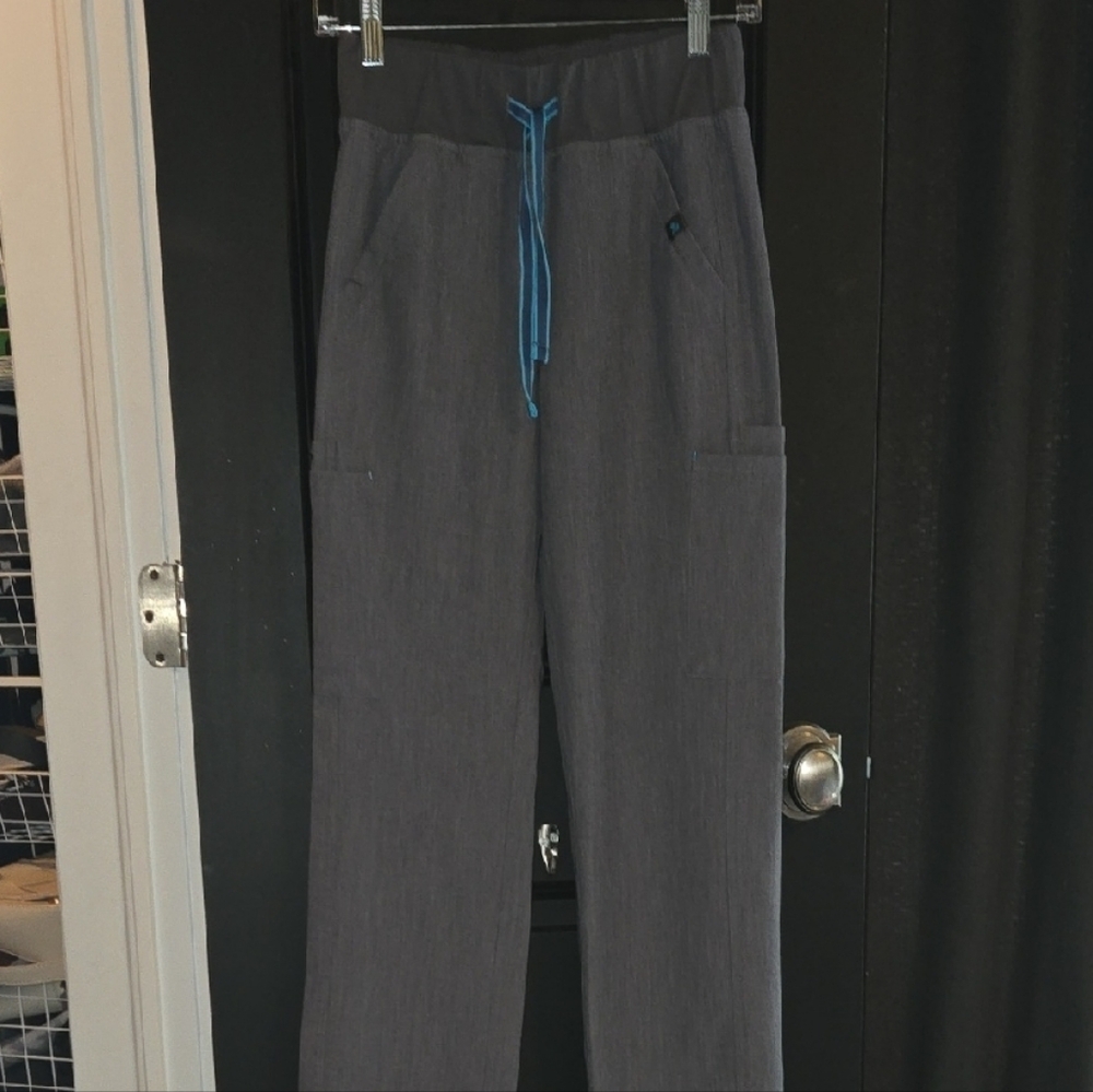 Dolan Gray Srub Pants with Blue Drawstring